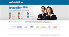 Desktop Screenshot of empleos.perfil.com